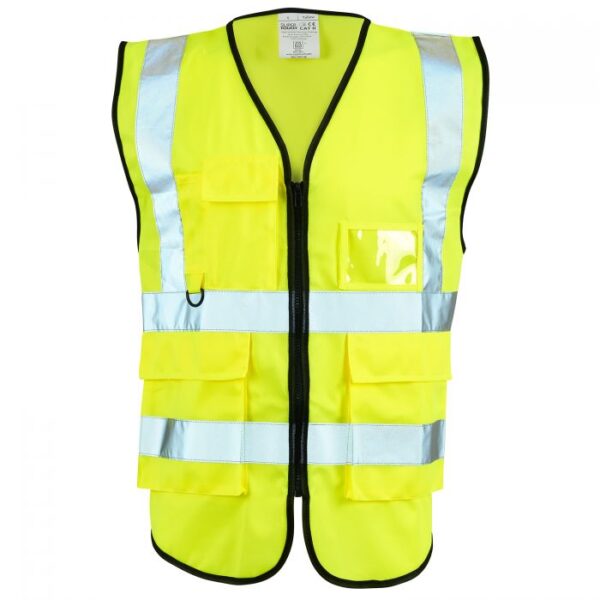 Skip to the beginning of the images gallery Supertouch Hi Vis Yellow Executive Vest