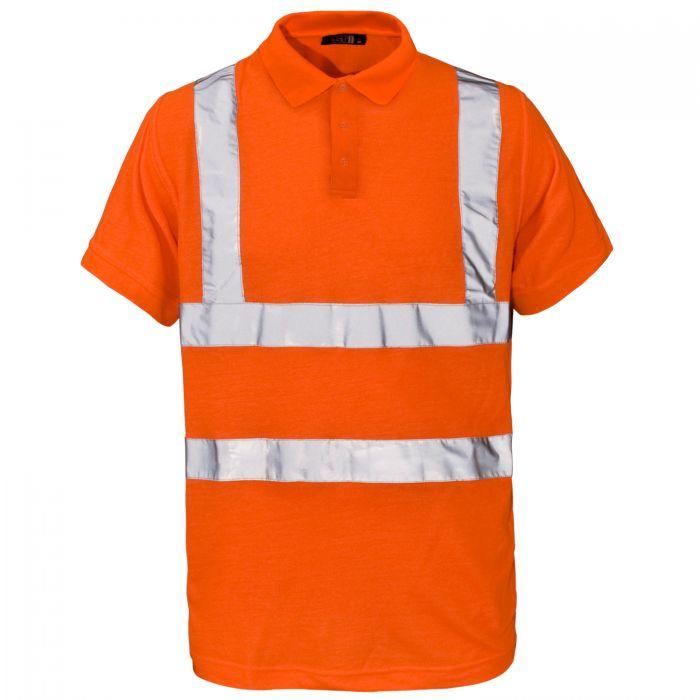 Supertouch Hi Vis Orange Poloshirt
