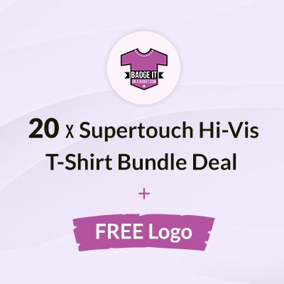 Order Hi-Vis in Bulk. Get 20 Hi-Vis T-Shirt Bundle Deal with FREE Logo