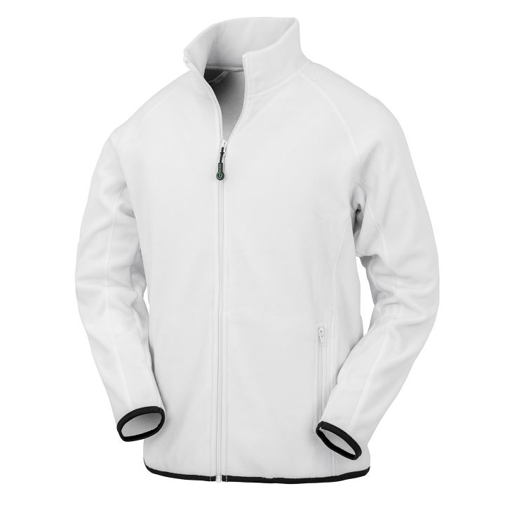 Result Recycled Fleece Polarthermic Jacket White