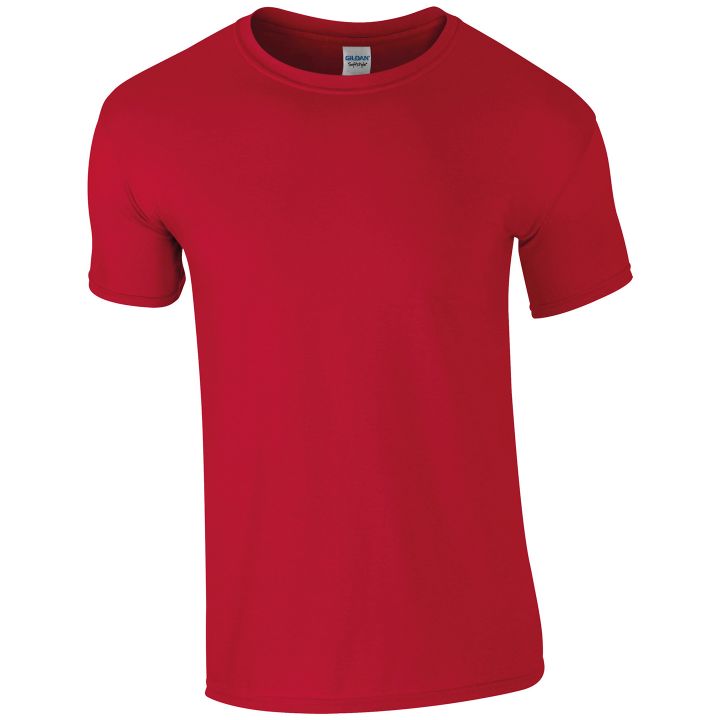 Gildan Softstyle Adult Ringspun T-Shirt Cherry Red