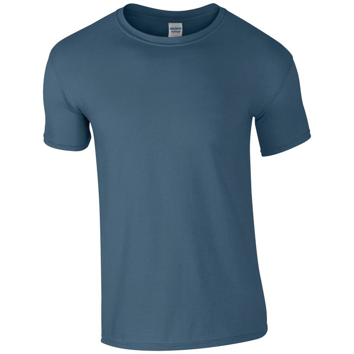 Gildan Softstyle Adult Ringspun T-Shirt Indigo Blue