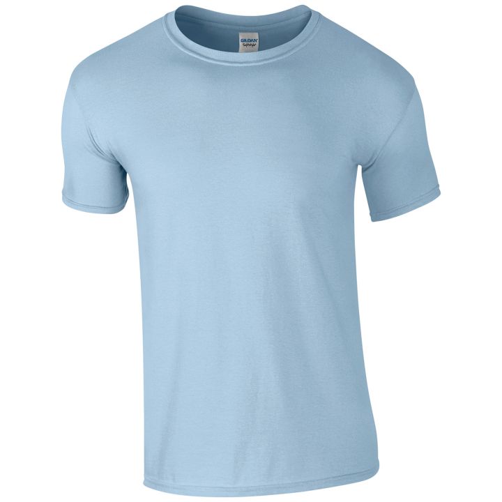 Gildan Softstyle Adult Ringspun T-Shirt Light Blue