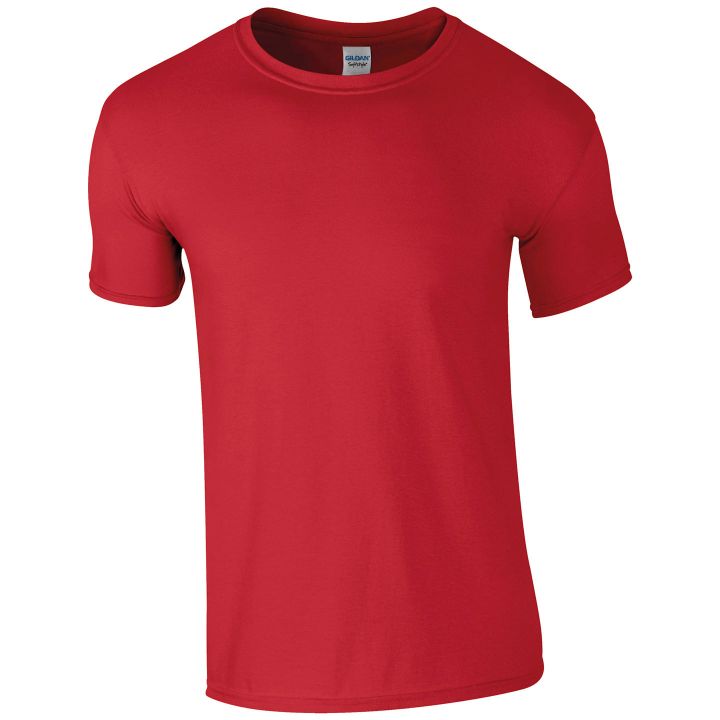 Gildan Softstyle Adult Ringspun T-Shirt Red