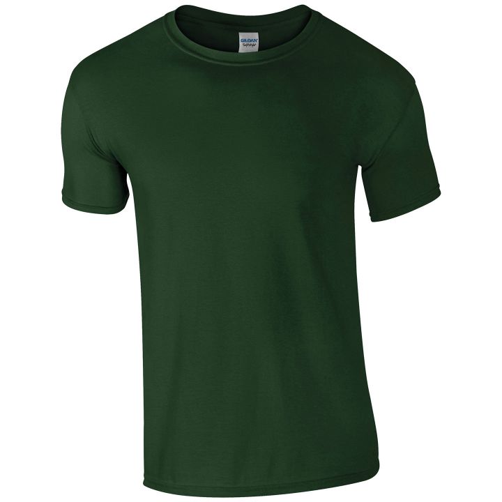 Gildan Softstyle Adult Ringspun T-Shirt Forest Green