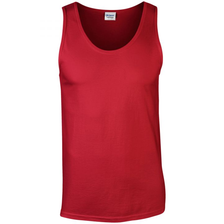 Gildan Softstyle Adult Tank Top Red
