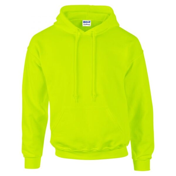 Gildan Dryblend Adult Hooded Sweatshirt Safety Green