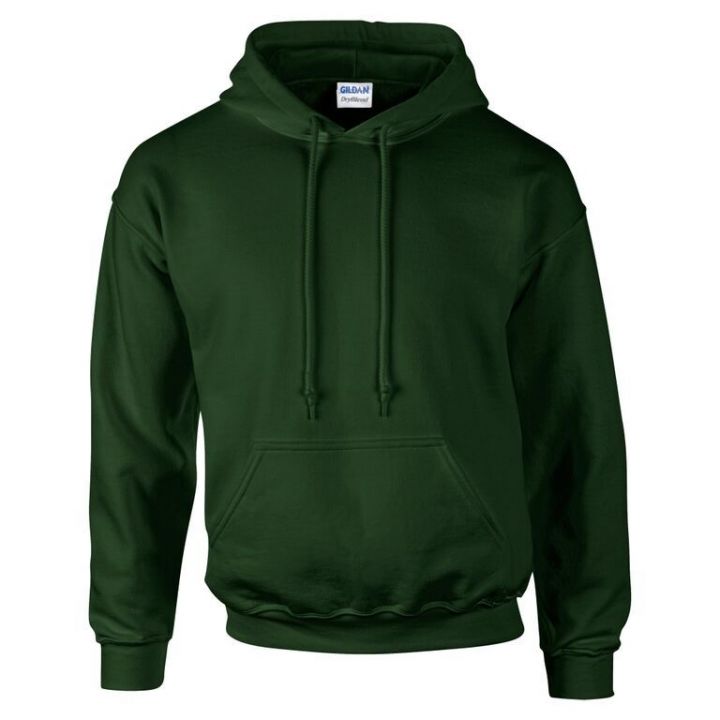 Gildan Dryblend Adult Hooded Sweatshirt Forest Green