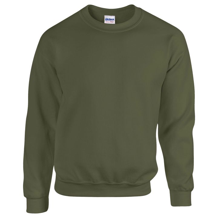 Gildan Heavy Blend Adult Sweatshirt Military Green
