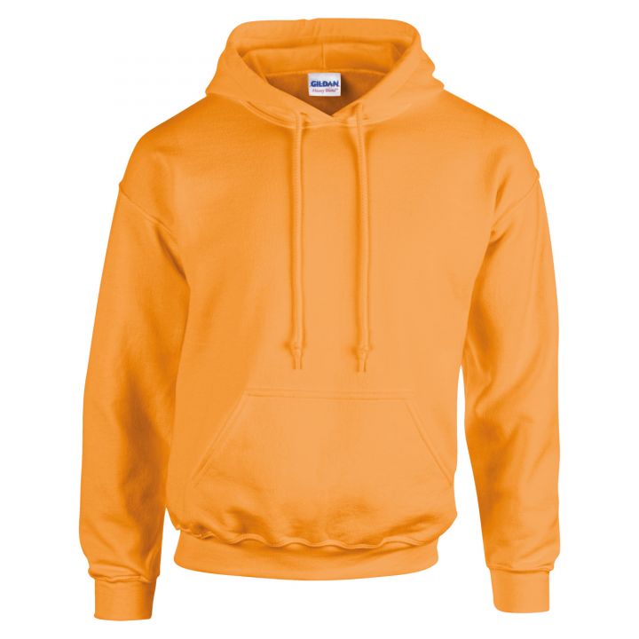 Gildan Heavy-Blend Adult Hoodie Safety Orange